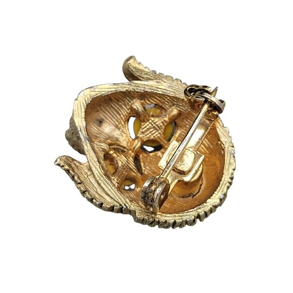 Poodle Dog Puppy Google Eyed Brooch Pin Vintage 1960s Kinda Creepy - Picture 5 of 7